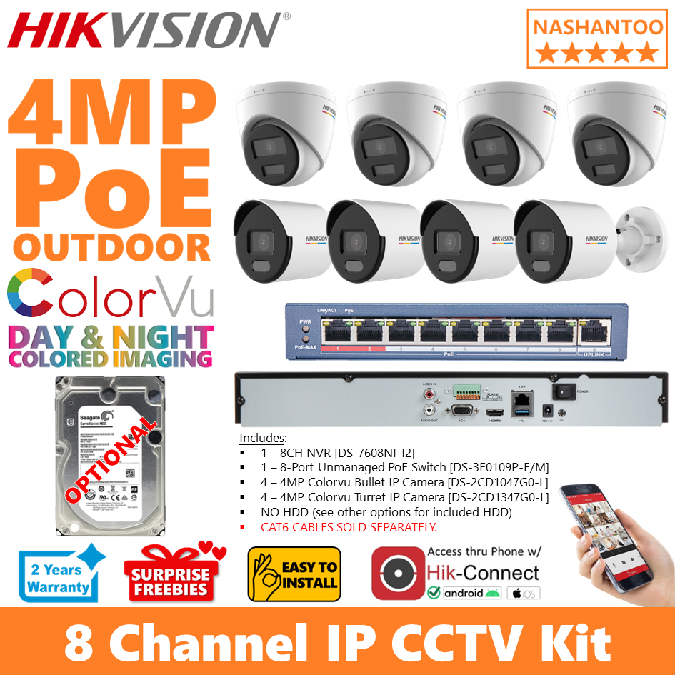 hikvision 4mp nvr