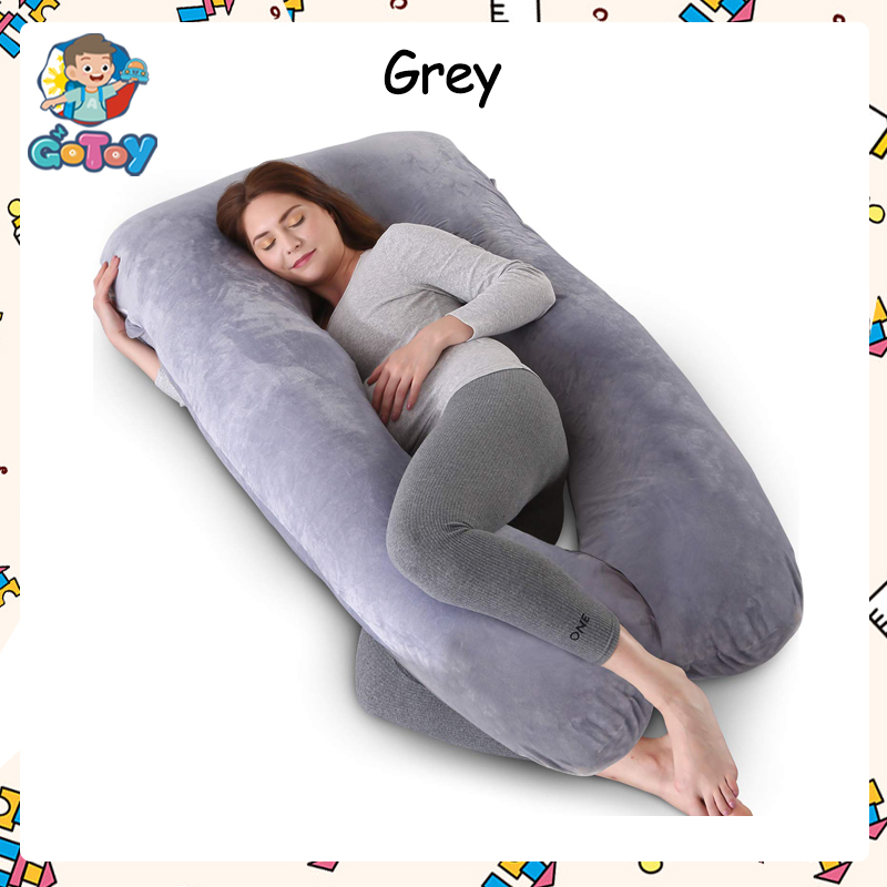 1.55Kg! Crystal velvet Pregnant Pillow&Maternity Pillow U Shape Dismantled Pregnant Protection Pillow