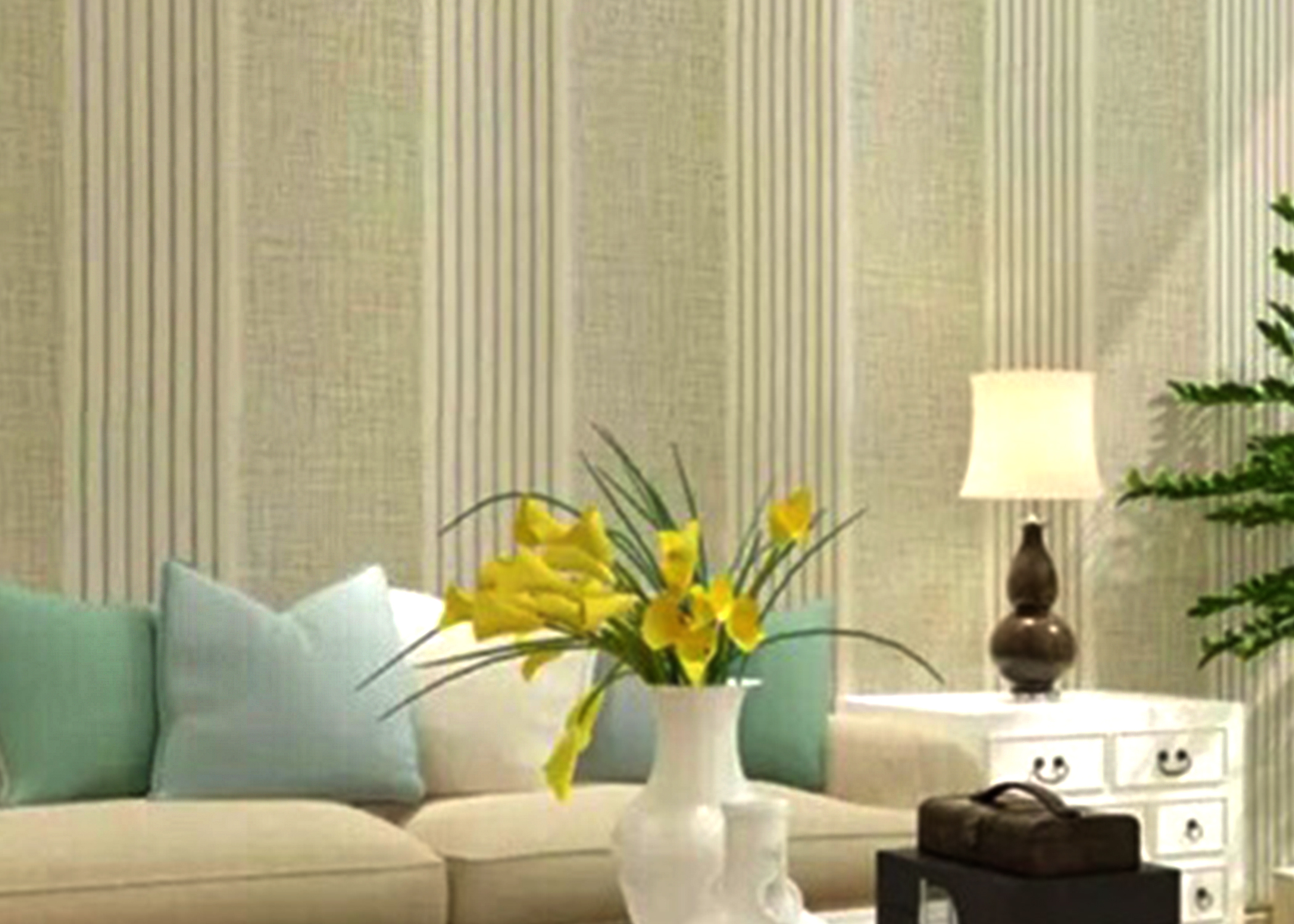 Gray with gold lining wallpaper sticker selfadhesive home wall decor