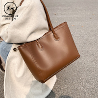 F&D Large Capacity Commuter Tote Bag For Women Fashionable Handbag Zipper Shoulder Bag