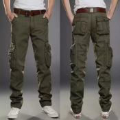 YW# Men 6 pocket cargo pants