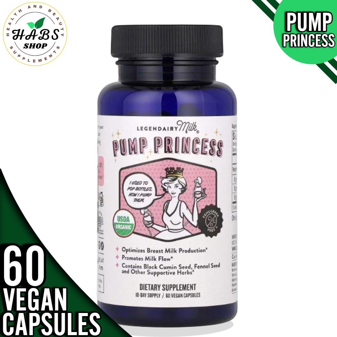 Legendairy Milk Pump Princess/Liquid Gold®/Milkapalooza/Cash Cow 60 Vegan Capsules