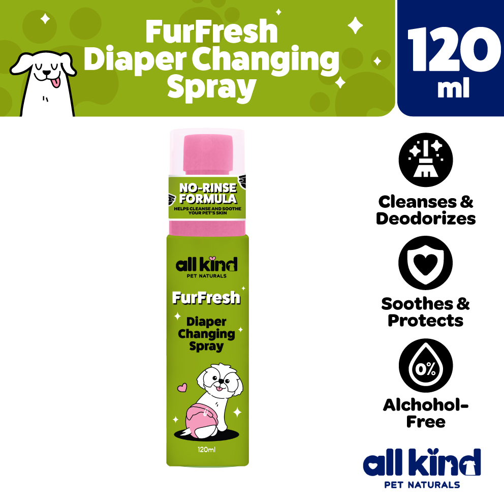 All Kind Pet Naturals FurFresh Dog Diaper Changing Spray