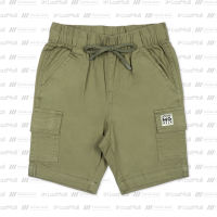 Moose Gear Tendril Green Twill Jogger Short With Woven Patch Details (JS-T 510 15285 MD)