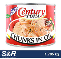 Century Tuna Chunks in Oil 1.705 Kg