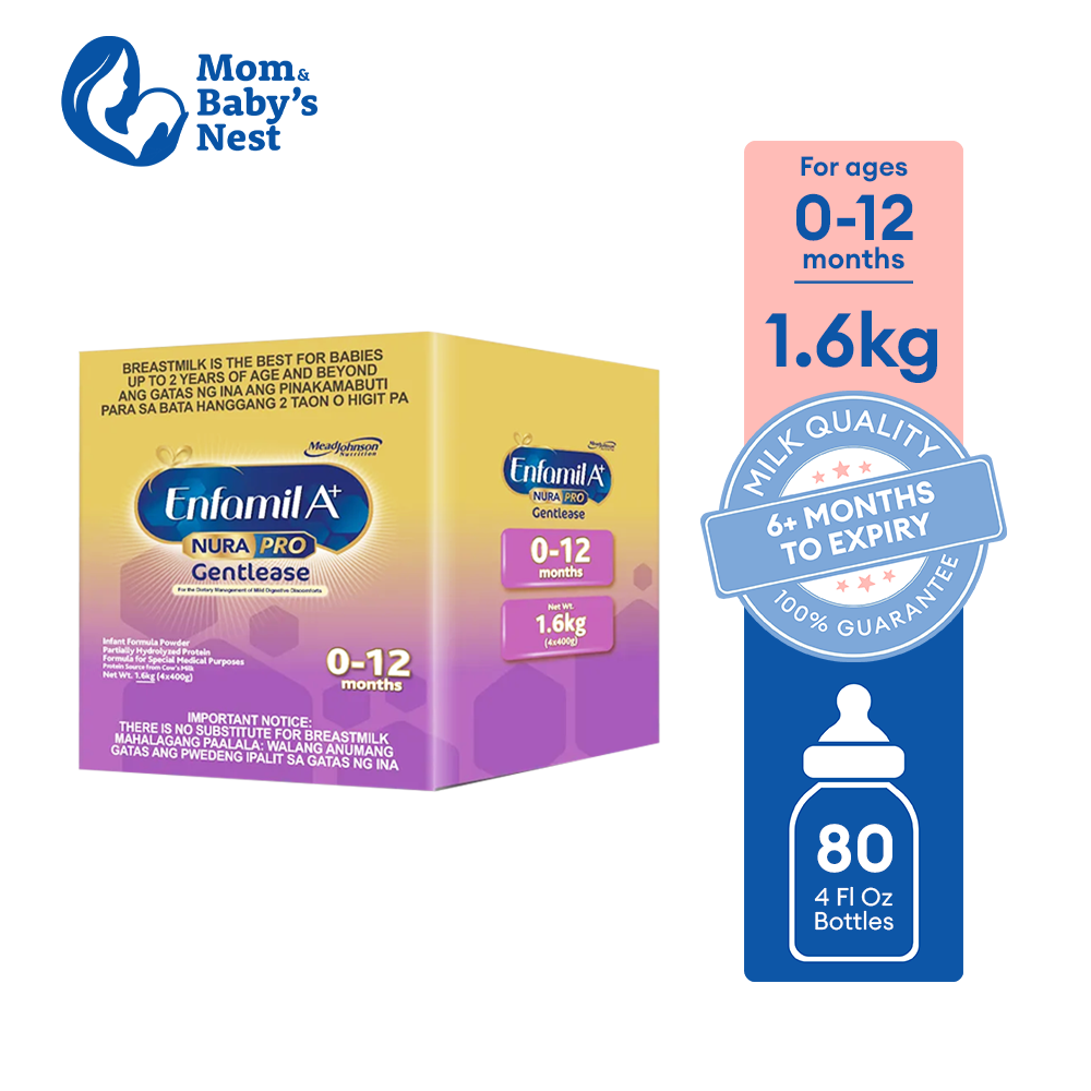 Enfamil A+ Nurapro Gentlease 1.6kg For Dietary Management of Mild Digestive Discomforts for 0-12 months