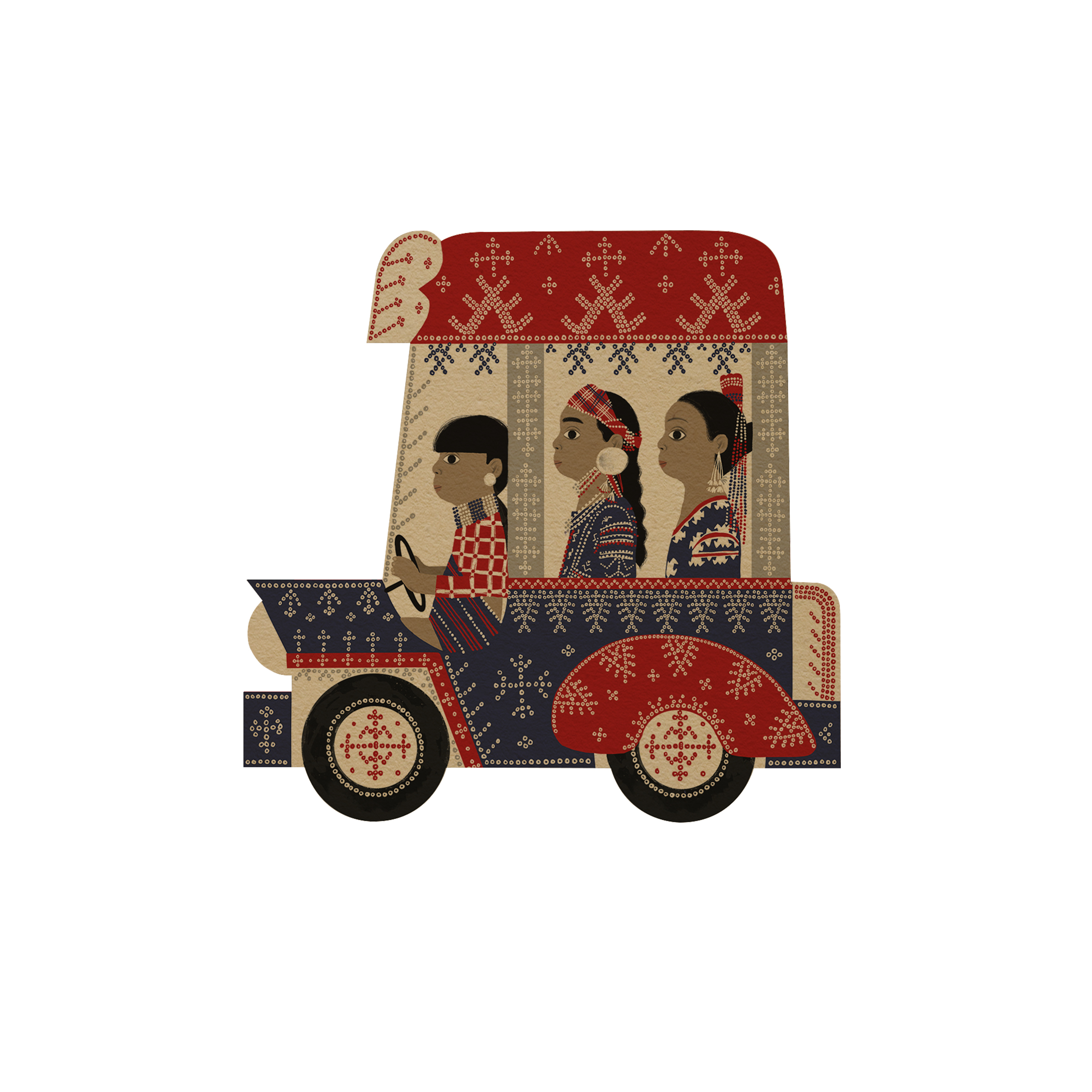 Papemelroti Philippine Jeepney Postcard (Pack of 5) | Filipiniana | Greeting and Gift Card | Philippine Souvenir | 5s