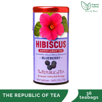Republic Of Tea Hibiscus Blueberry 36 Teabags