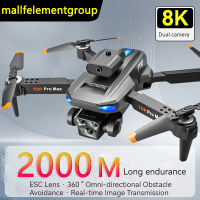 【1-year warranty】New P10 Pro Drones With Camera 8k Original Dual Camera Wide Angle 5G WIFI Optical Flow 360 °Obstacle Avoidance Aerial Photography Foldable Brushless Quadcopter Camera Omnidirectional Obstacle Avoidance Drone Original