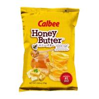 Calbee Potato Chips Honey Butter Party Size 170g - Pack of 2