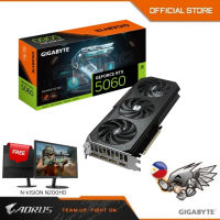 Gigabyte GV-N5060GAMING-OC-8GD GAMING OC 8G GDDR7 GPU RTX 5060 Graphic Card | Gigabyte Video Card ***FREE!!! NVISION MONITOR***