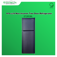 EVEREST 4.9 cu.ft Two Door Refrigerator | Non-Inverter Technology | Manual Defrosting System | Odor Control Filter for Freshness | Ample 138L Capacity | Energy Efficient | Fast Shipping | Premium Quality Product/
