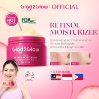 Glad2Glow Facial Moisturizer Centella Soothing Acne Care Pomegranate Niacinamide Brightening 377 Dark Spot Blueberry Ceramide Barrier Retinol Anti-aging Cream Skincare