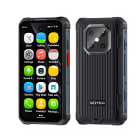 SOYES MAXo IP68 Waterproof Mini Smart Phone 4G LTE Android 12 RAM 6GB ROM 128GB Dual Cards 3000mAh Flashlight 3.88 Inch Mini Mobile Phones
