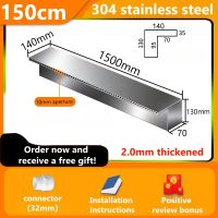 Perforated Hole-Type Waterfall Spillway 304 Stainless Water Curtain Fountain for Swimming Pool Garde