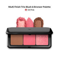 KIKO Milano Multi Finish Trio Blush & Bronzer Palette