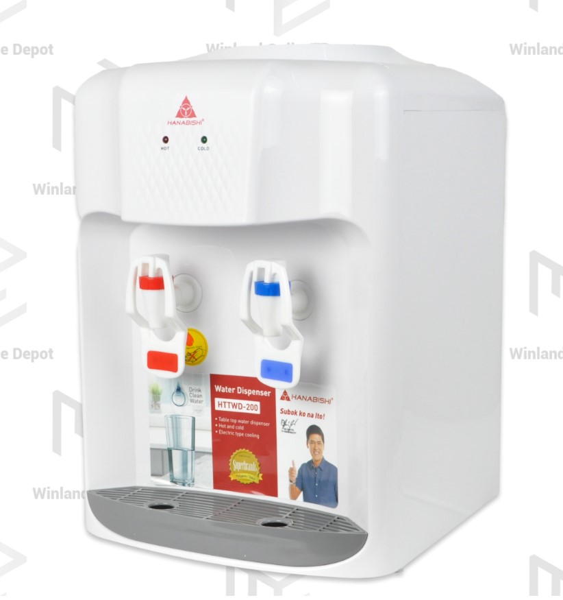 Hanabishi Original Water Dispenser Table Top Hot & Cold HTTWD200 *Winland* review and price