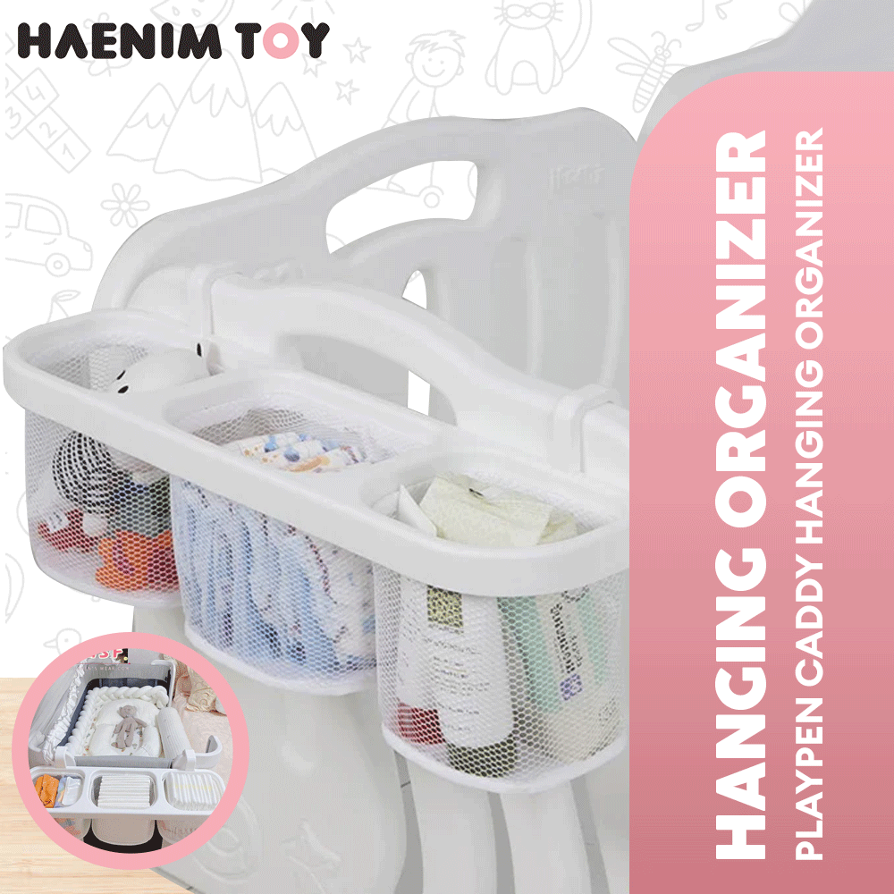 Crib Playpen Caddy hanger organizer