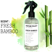 Fresh Bamboo Scent Air Freshener Room and Linen Spray Antibacterial