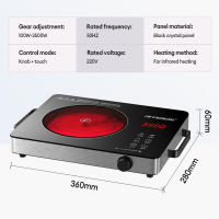 DQQI Energy Saving  Electric Stove Inverter Induction Cooker Heavy Duty Original  Infrared Electric Cooker Single Burner