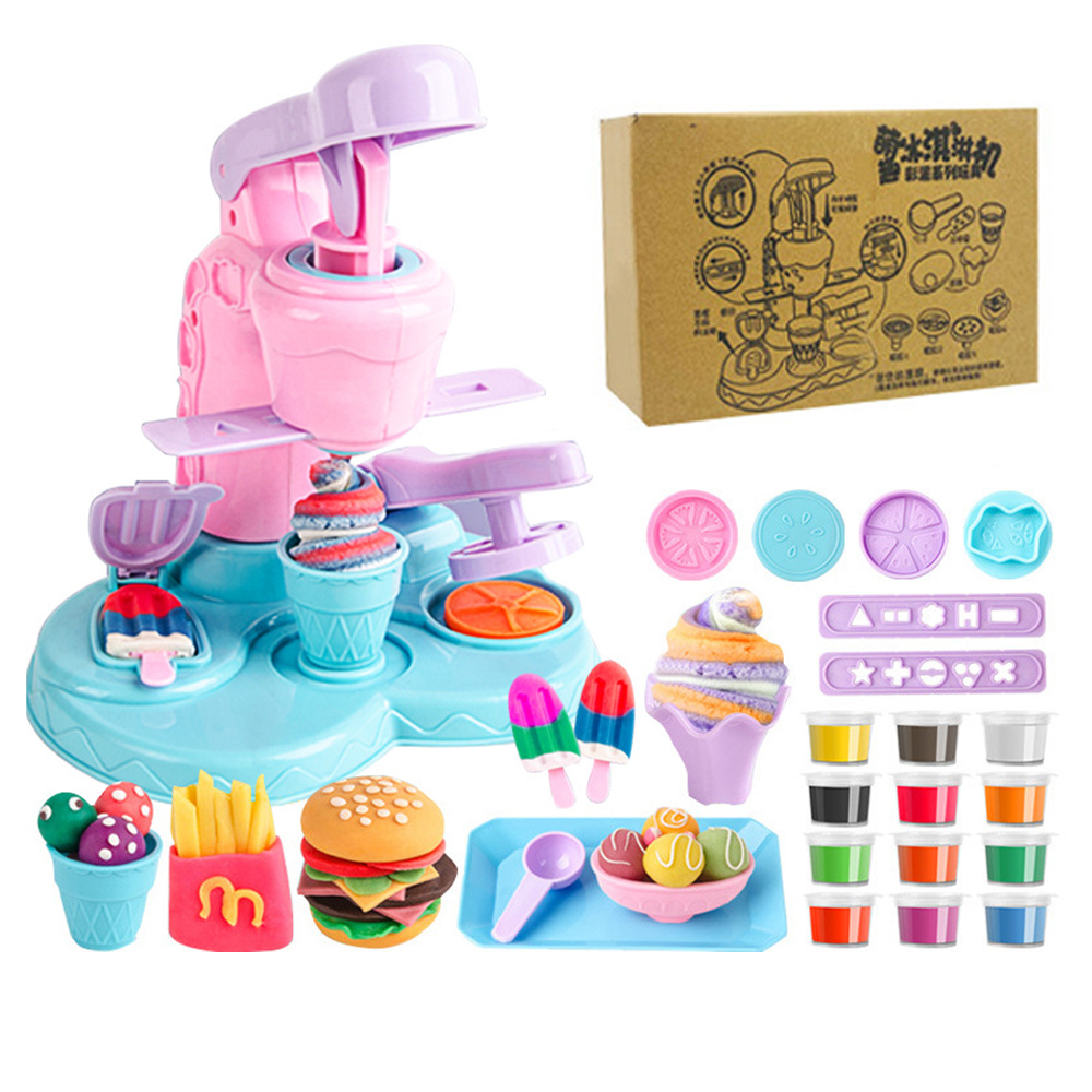 36 PCS Air Dry ClayColorful Children Modeling Soft Clay with ToolsMagic Clay Tools for Kids DIY
