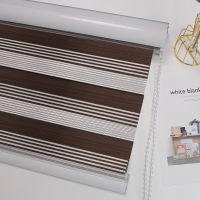 Blinds Venetians korean zebra duo roller blinds for window Color block blinds 60x160/80x160/100x160/120x160/140×160/160×160/180×160cm