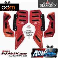 NMAX V3 TURBO 2025 NMAX V2 V2.1 black diamond brand foot matting with slider