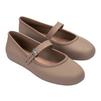 Melissa Soft Ballerina Comfortable Ballerina for Ladies Beige