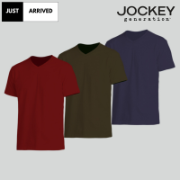 Jockey Generation Cotton-Rich V-Neck Set of 3 Shirt