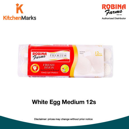 Robina Farms White Egg Medium 12s