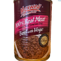 All Stages Adult Puppy Maxwell Premium Real Meat 375g Canned Dog Food Dogs
