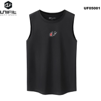 UNIFIT Mens Dri-Fit Jersey Sando Sports Training Jogging Fitness UF05001