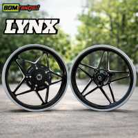 Bom Rangsit BomX Lynx Cnc Mags Click 125/150/Nmax 2020 Star Mags 14s 5 Spokes.