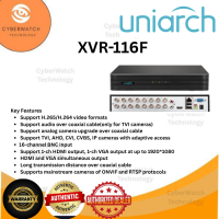 Uniarch XVR-104F108F116F 4816Channel XVRHD DVR Recorder H.265+ CCTV Surveillance System Device