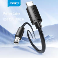 ODBORE Type C To USB B Print Cable 2.0 Type C Male To B Male Sync Data Scanner Printer Cable