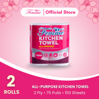Femme All-Purpose Regular Roll Kitchen Towel (TWIN ROLL)