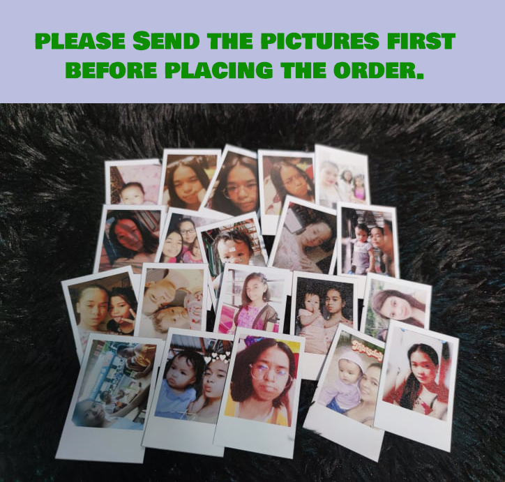 20 pcs of Instax Mini Inspired Printed Photos (Personalized)