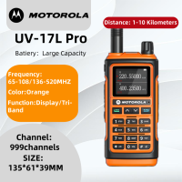 MOTOROLA UV17  Walkie Talkie buy 1 take 7（Accessories） Portable Two-Way Radio UHF Transceiver set (NTC Type Approved)walkie-talkies radio walkie talkie long range COD