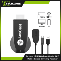 TECHZONE- Anycast HDMI Wireless Display Adapter WiFi 1080P Mobile Screen Mirroring Receiver