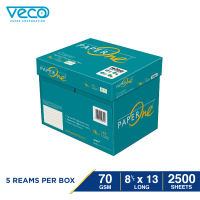 Veco PaperOne 70gsm (Available sizes:Short A4 Long) 5reams/box