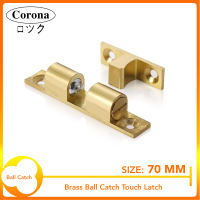 Brass Ball Catch Touch Latch for Cabinet Door