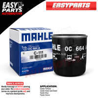 Mahle Oil Filter OC664A (C-111) Toyota Fortuner Hiace Gas/Diesel Hilux Innova