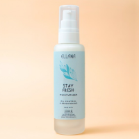 ELLANA Stay Fresh Moisturizer - Oil Control Powdery Matte Finish + Brightening Formula For Combination To Oily Skin 60ml