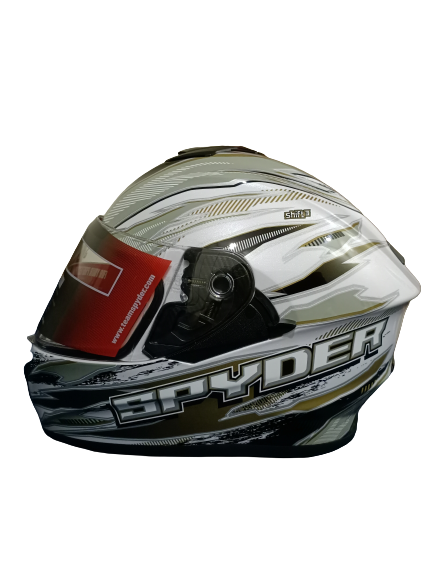 FACE HELMET WITH DUAL VISOR SHIFT 3 