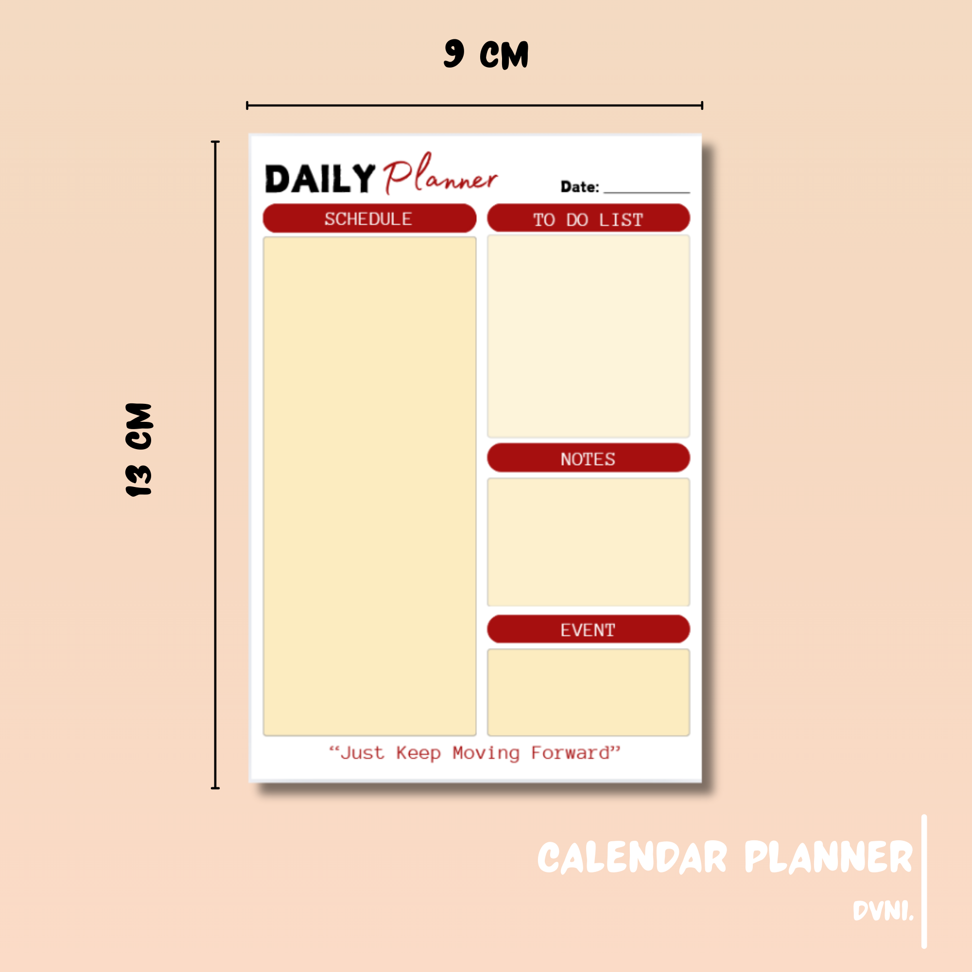 Calendar Planner | Daily Planner | Weekly Planner | Monthly Planner | Personalized Calendar Planner