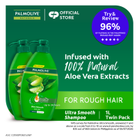 Palmolive Naturals Ultra Smooth Shampoo - with Aloe Vera for Normal Hair 1L x2