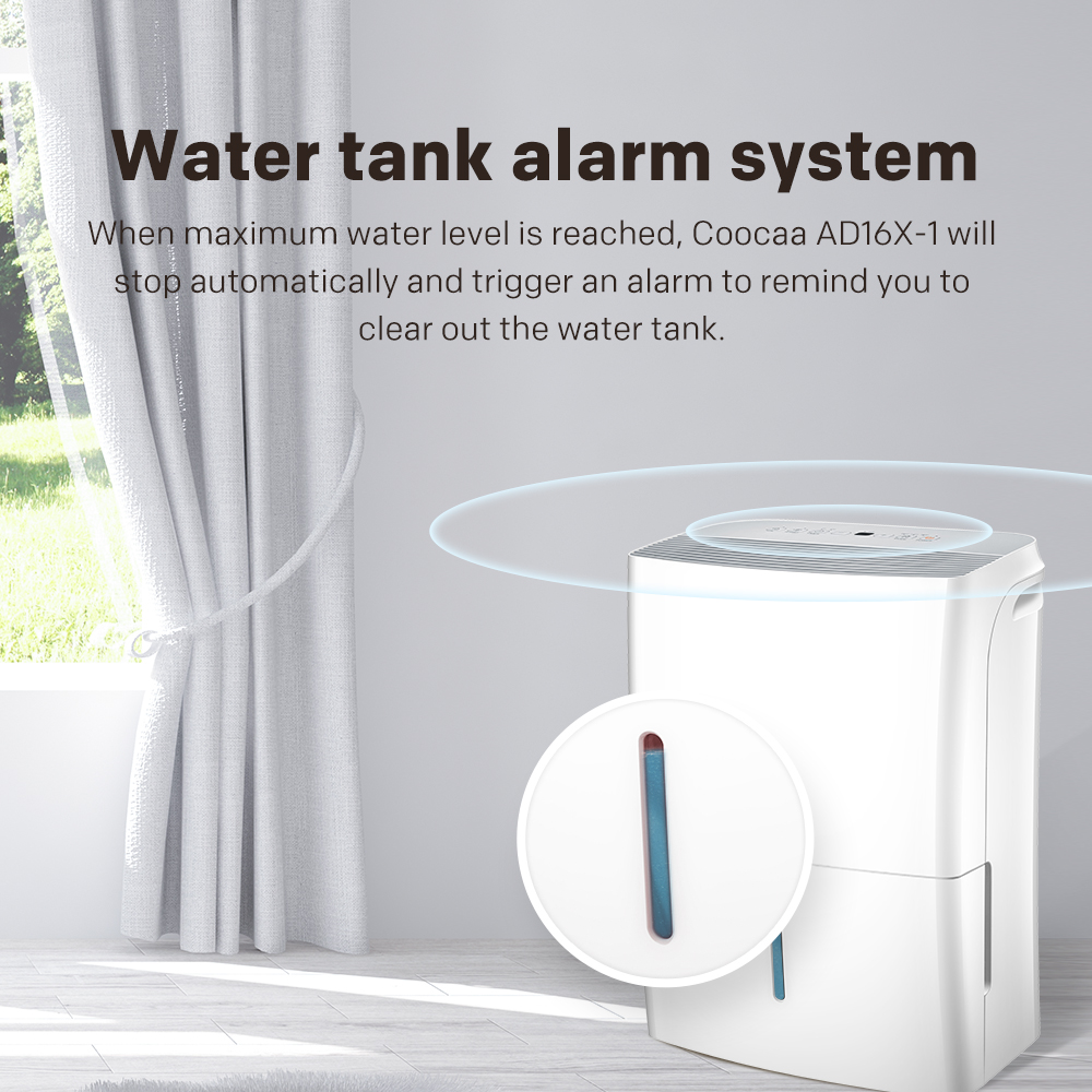 Coocaa AD16X1 Dehumidifier 16L Air Purify Dehumidifier Electronic