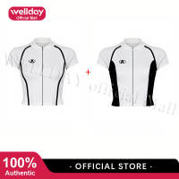 Wellday Buy 1 Take 1 Womens Round Neck Zip Crop Top Korean Trend New Models Bike Retro Style Casual Short Sleeve T-shirt Fashion