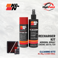 K&N Cleaning Kit Recharger Engine Air Filter Spray Cleaner