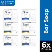 [BUNDLE OF 6] Dove Beauty Bar White 135g for Deep Nourishment